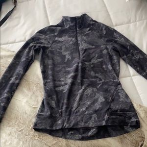 Lululemon Camo Quarter Zip